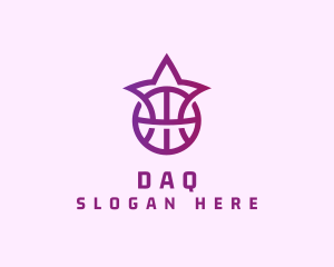 Star Basketball League Crown logo design