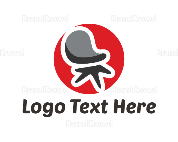 Office Chair Furniture Logo