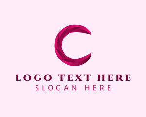 Gemstone - Gradient Decor Letter C logo design