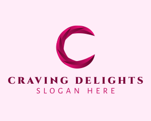 Gradient Decor Letter C logo design