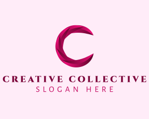 Gradient Decor Letter C logo design