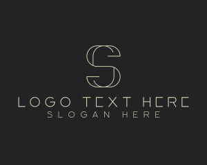 Media - Modern Minimalist Letter S logo design