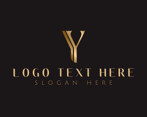 Classy - Premium Luxury Letter Y logo design