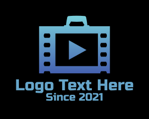 Film - Media Player Cinema logo design