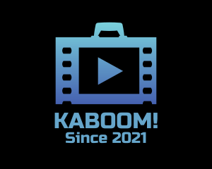 Youtube - Media Player Cinema logo design