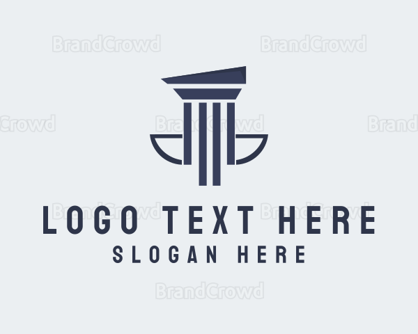 Legal Pillar Business Logo