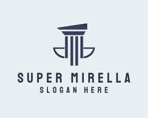 Pillar - Legal Pillar Business logo design