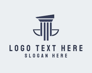 Legal Pillar Business Logo