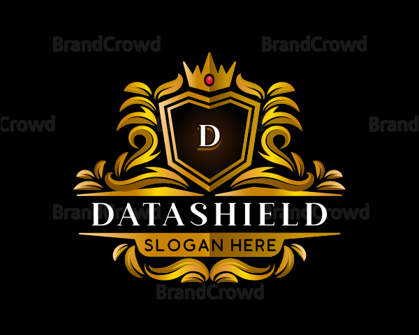 Royal Shield Crown Logo