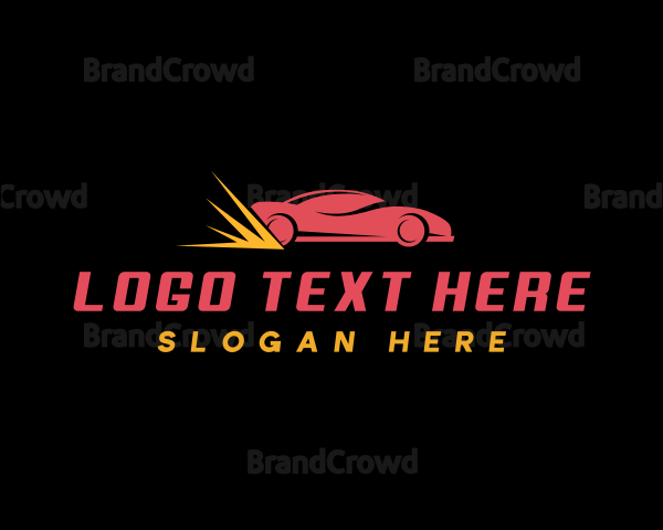 Automobile Car Racing Logo