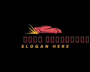 Automobile Car Racing  Logo