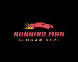 Automobile Car Racing  Logo