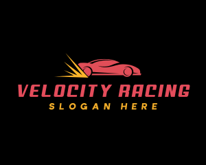 Automobile Car Racing  logo design