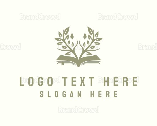 Tree Plant Book Logo
