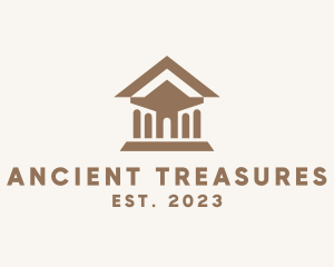 Ancient Pillar Architecture logo design