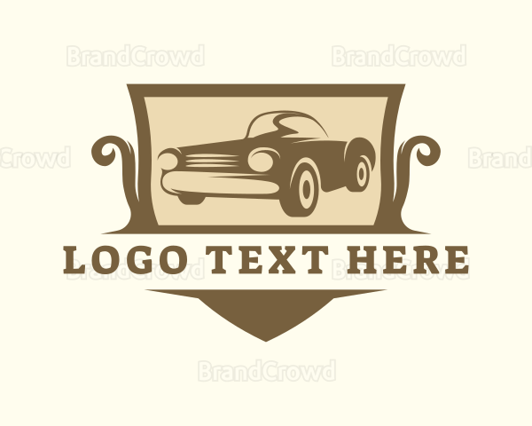 Automotive Retro Car Logo