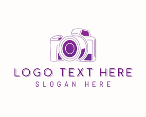 Gadget - Camera Photography Lens logo design