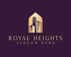 Realty Skyscraper Building logo design