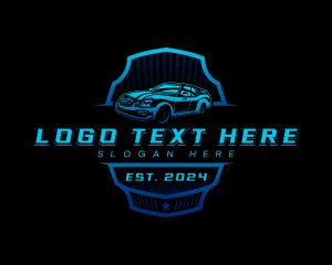 Machine - Automotive Garage Auto Detailing logo design