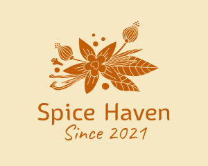 Spices - Star Anise Spices logo design