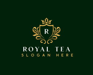 Royal Crown Shield logo design