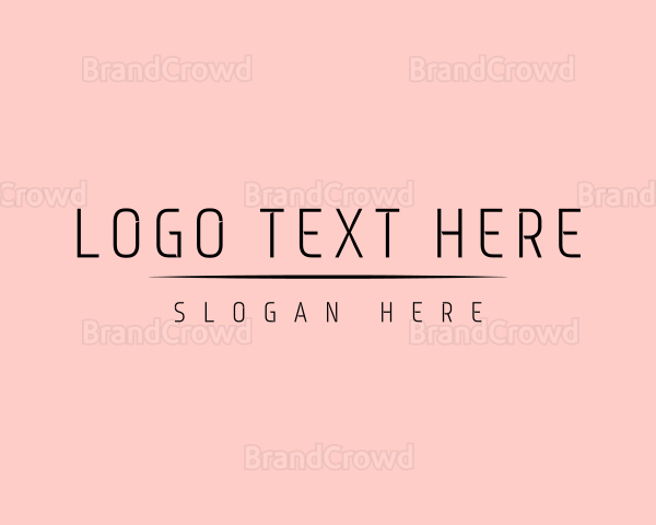 Feminine Apparel Wordmark Logo