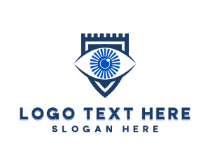 Ophthalmologist - Security Eye Shield logo design