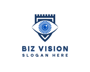 Security Eye Shield logo design