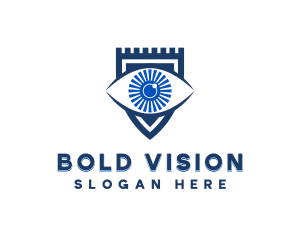 Security Eye Shield logo design