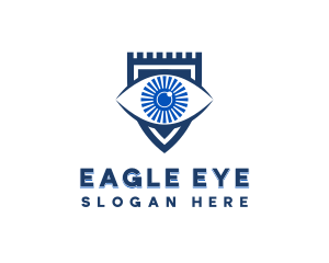 Security Eye Shield logo design