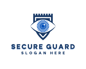 Security Eye Shield logo design