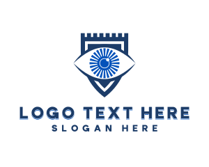 Sight - Security Eye Shield logo design