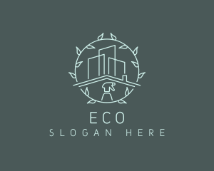 Eco Building Cleaning Logo
