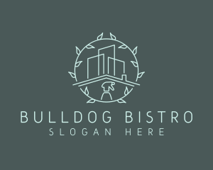 Eco Building Cleaning logo design