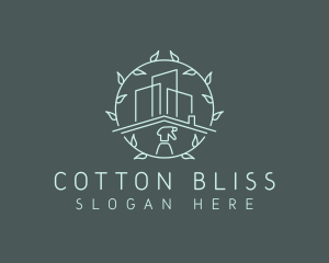 Eco Building Cleaning logo design