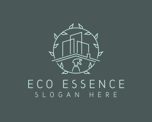 Eco Building Cleaning logo design