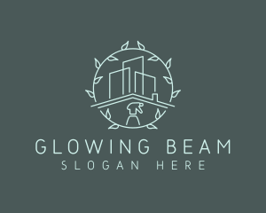 Eco Building Cleaning logo design