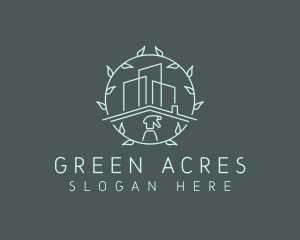 Eco Building Cleaning logo design