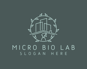 Eco Building Cleaning logo design