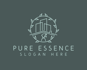 Eco Building Cleaning logo design