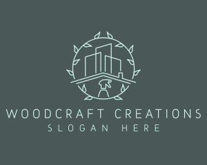 Eco Building Cleaning logo design