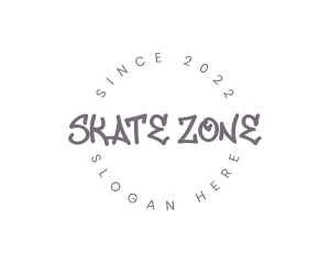 Marker Funk Skater logo design