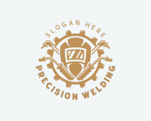 Welder Welding Mask   logo design