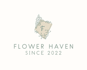 Flower Boutique Arrangement logo design