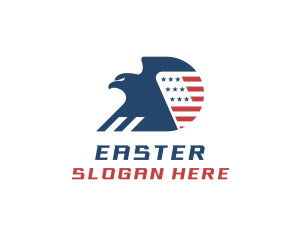 USA Eagle Letter D Logo