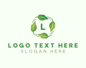 Sustainable - Nature Leaf  Eco logo design