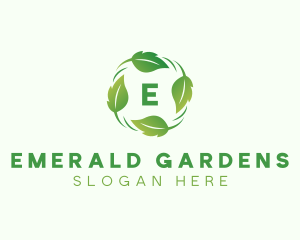 Nature Leaf  Eco logo design