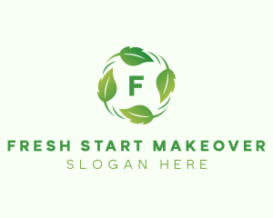 Nature Leaf  Eco logo design