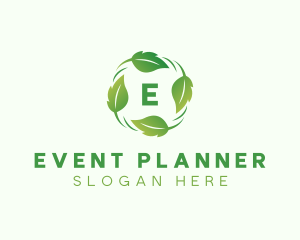 Vegan - Nature Leaf  Eco logo design