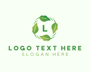 Nature Leaf  Eco Logo